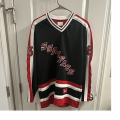 Supreme Scarface Hockey Jersey Black Tony Montana Men’s Medium FW17