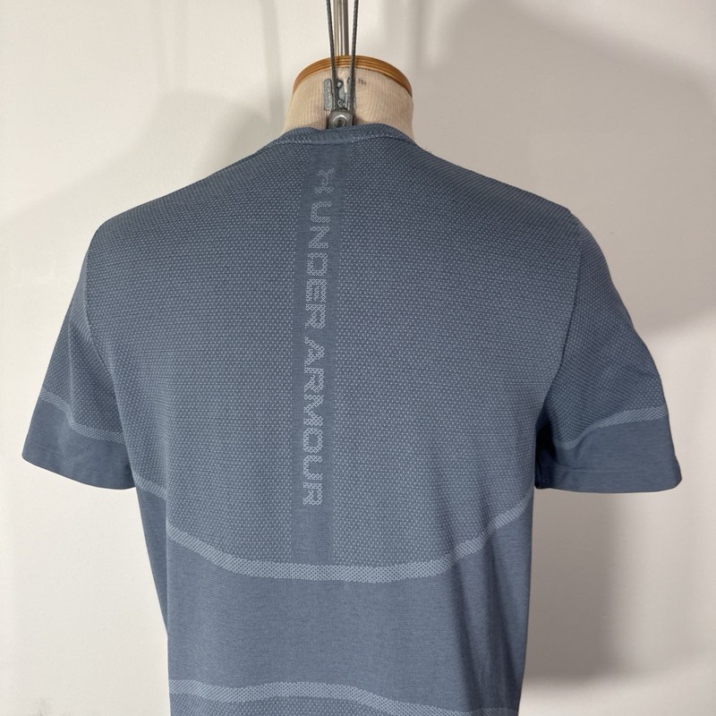 Under Armour Rush Celiant Seamless Men's Gray Athletic Training T Shirt Size M gallery
