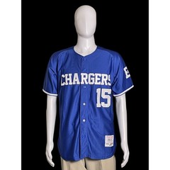 Headgear Classics El Toro Chargers Paul Skenes #15 Blue Baseball Jersey Men’s M