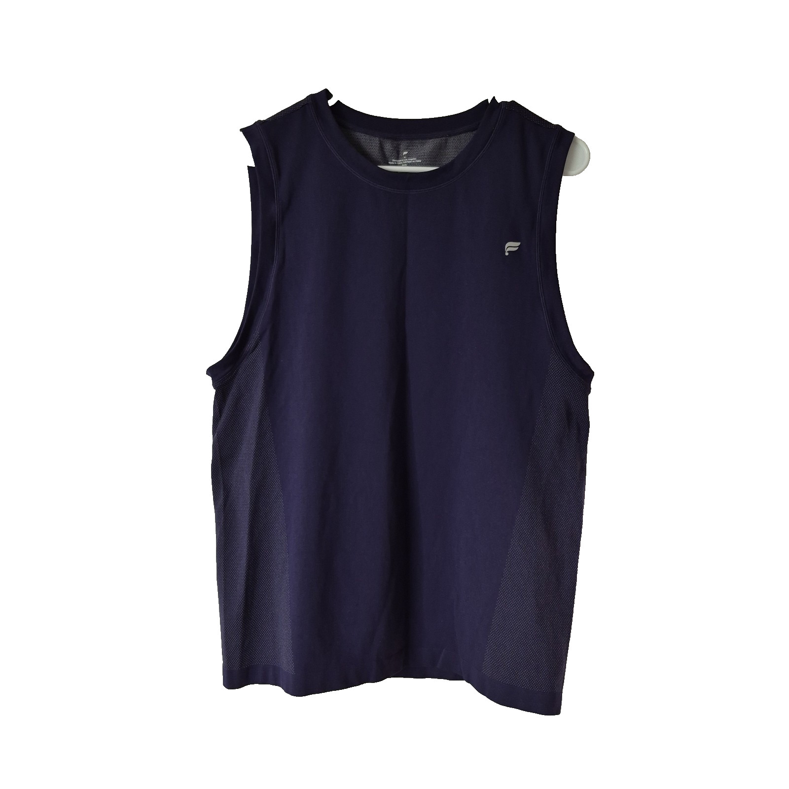 Fabletics Tank Top Mens Medium Navy Blue Sleeveless Athletic Gym Pullover gallery