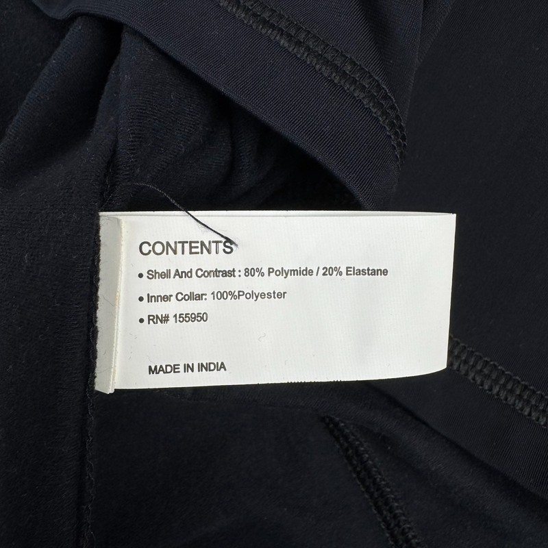 Greyson Tate Shepard Pullover 1/4 Zip Nucor Steel Utah Black Mens Medium M gallery