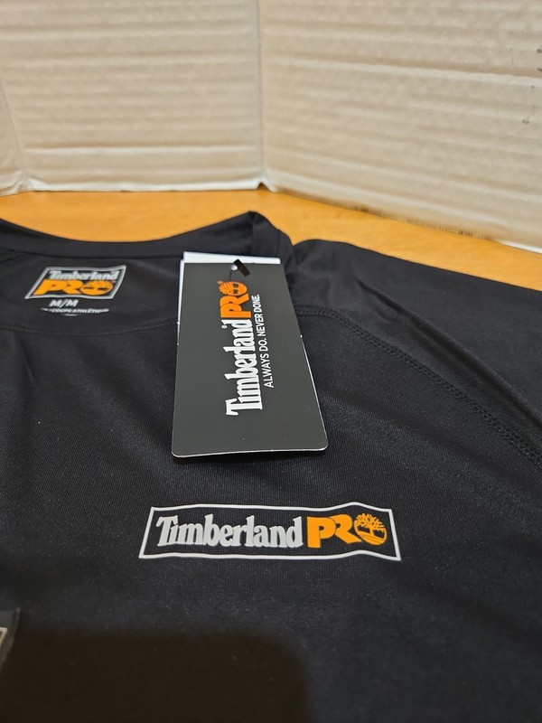 Timberland Pro Athletic Fit L-Sleeve Shirt Men's M NWT Wicking Outdoor Comfort gallery