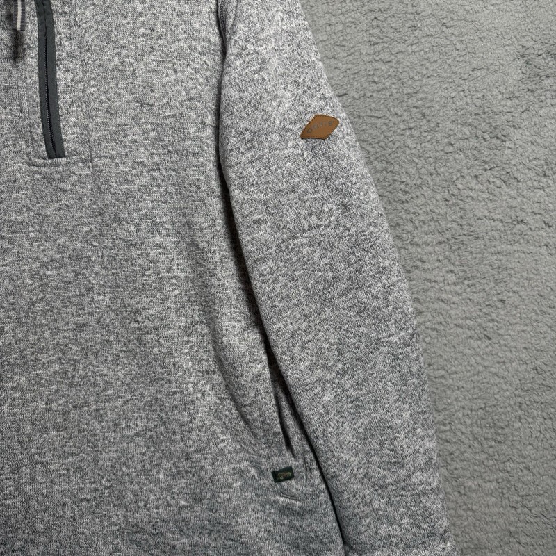 Bolle Mens XL 1/4 Zip Golf Long Sleeve Pullover Sweater Gray gallery