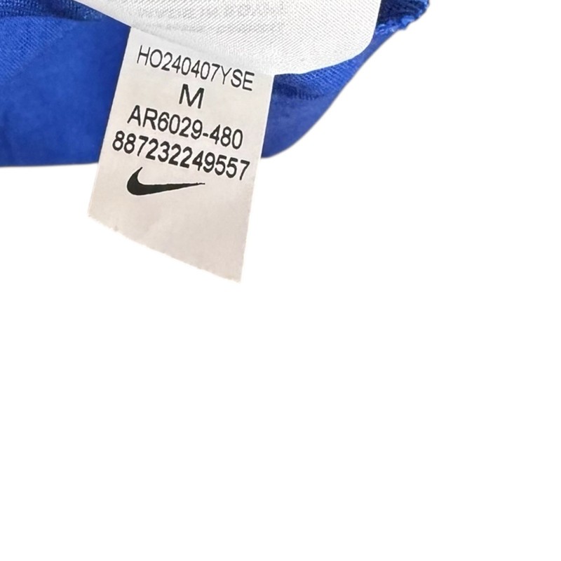 Nike Dri-fit Cotton Crew Solid Game Royal Men’s Size Medium Used gallery