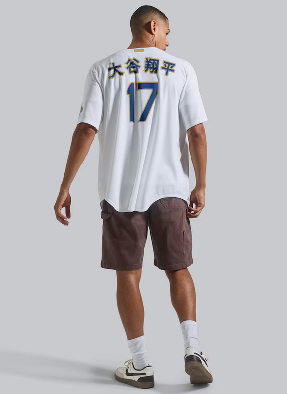 2026 GOLD COLLECTION DODGERS NIKE SHOHEI OHTANI KANJI STADIUM JERSEY SZ MEDIUM gallery