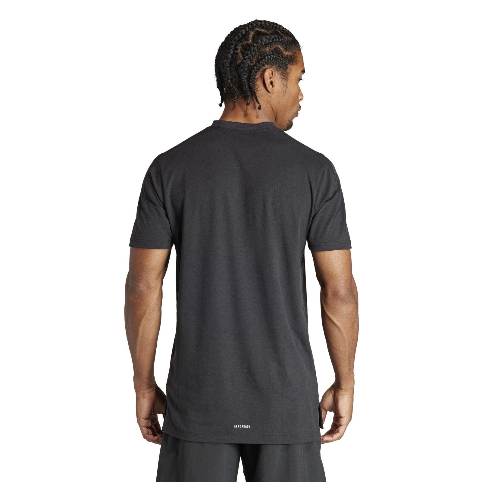 adidas Men’s D4T Jersey Workout Tee In Black IK9725 Size XL New gallery