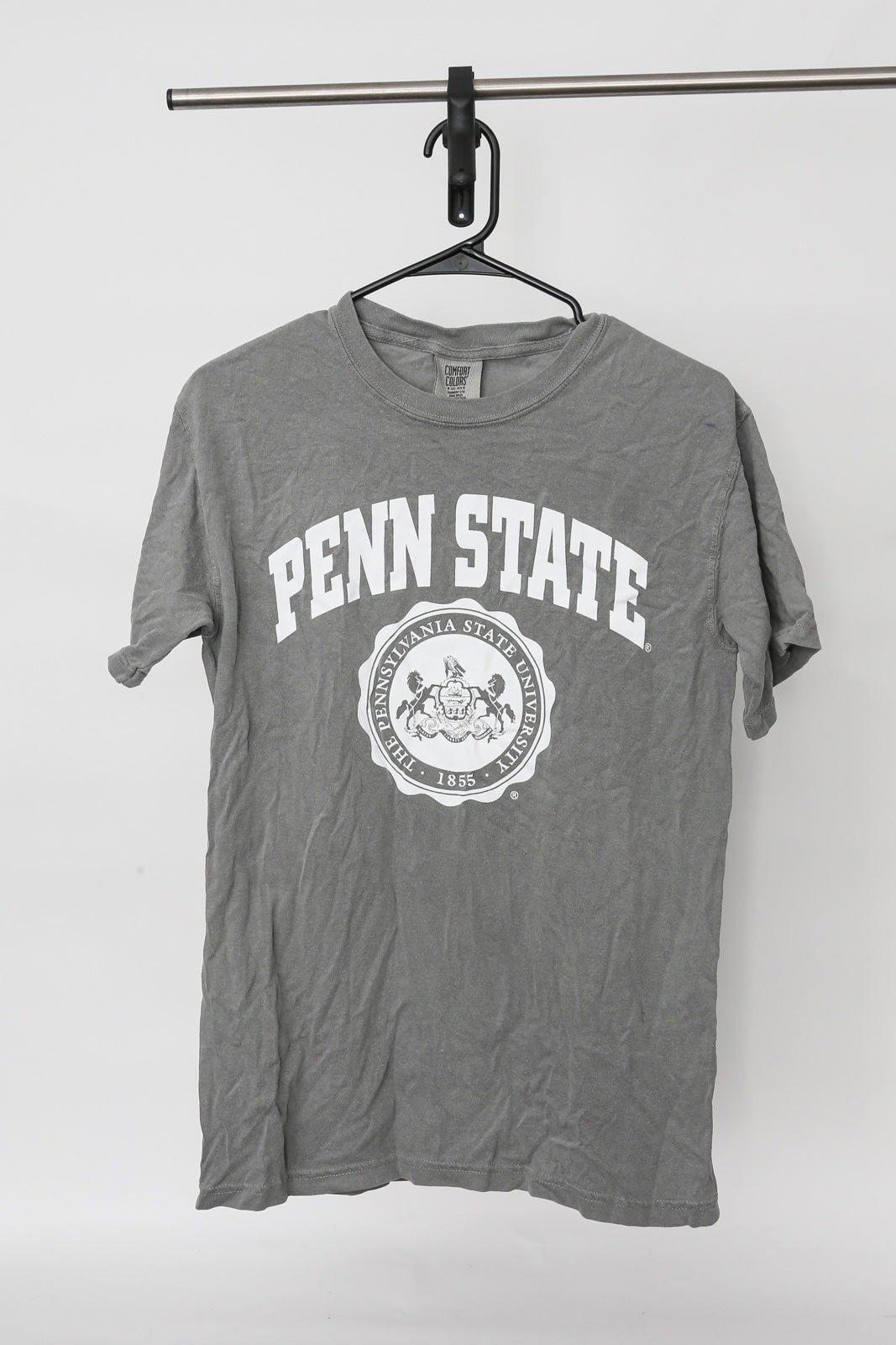Penn State Grey Dyed Logo Tshirt gallery