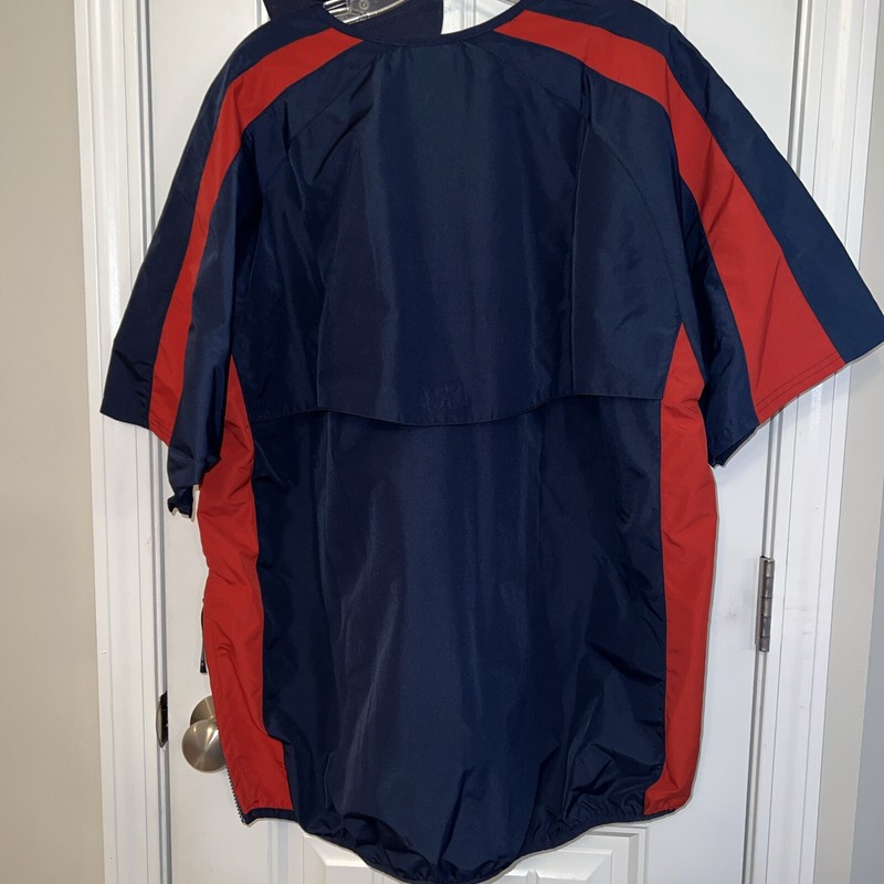 Cooperstown Short Sleeve Pullover Size Large And Visor Baseball Spring Travel gallery