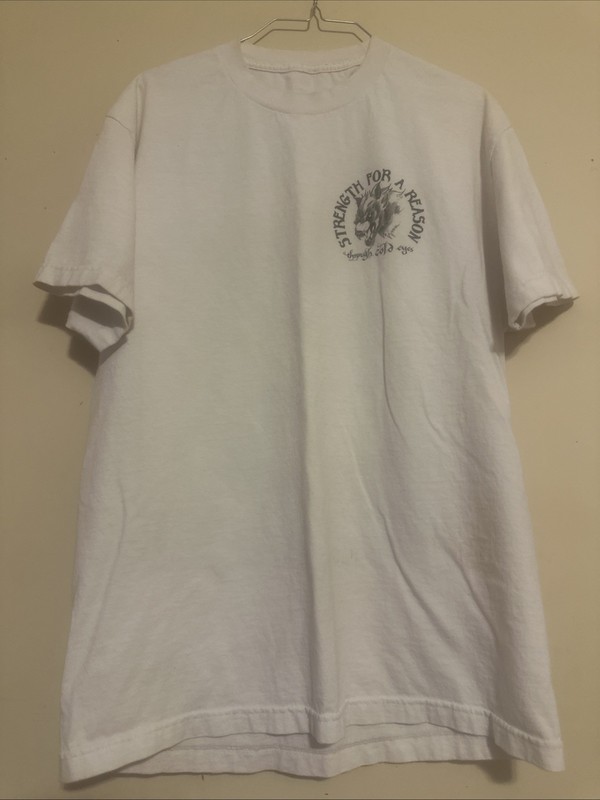 Strength For A Reason Shirt Pennsylvania Hardcore NYHC Shirt Size Large L gallery