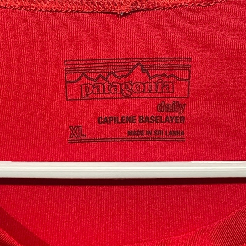 Patagonia Capilene Baselayer T Shirt Red XL Mens Everyday Performance gallery