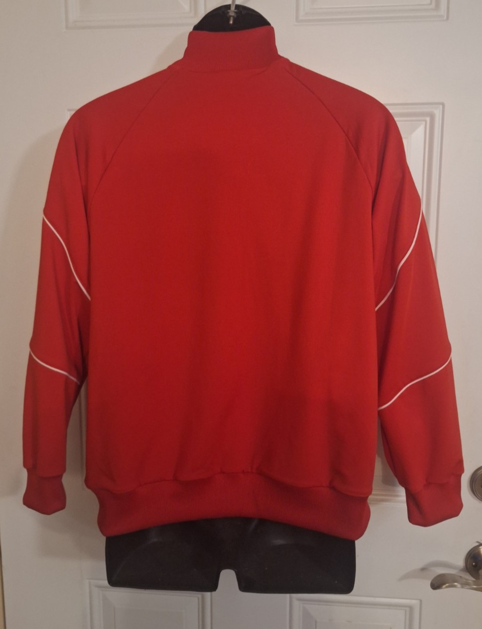 Men's Under Armour Red Long Sleeve Full Zip Red Light Lining Jacket Medium gallery