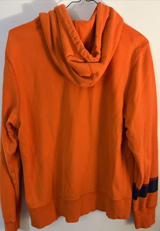 Nike FCB Orange Hoodie Futbol Club Barcelona Barca Soccer Size Small gallery