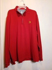 Johnnie O Shirt Jacket Mens XL Randall 1/4 Zip Pullover Golf Sports Outdoor GUC