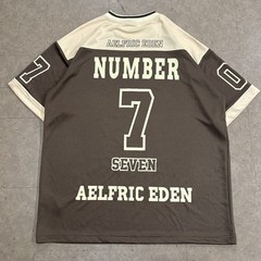 Aelfric Eden Brown #7 Short Sleeve Graphic Racing Jersey Mens Large
