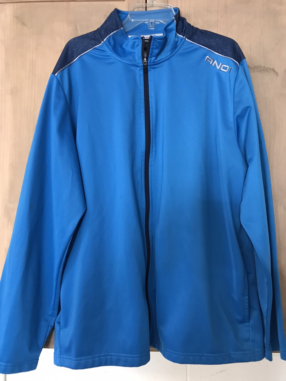 AND 1 Full Zip Jacket 2XL Blue gallery