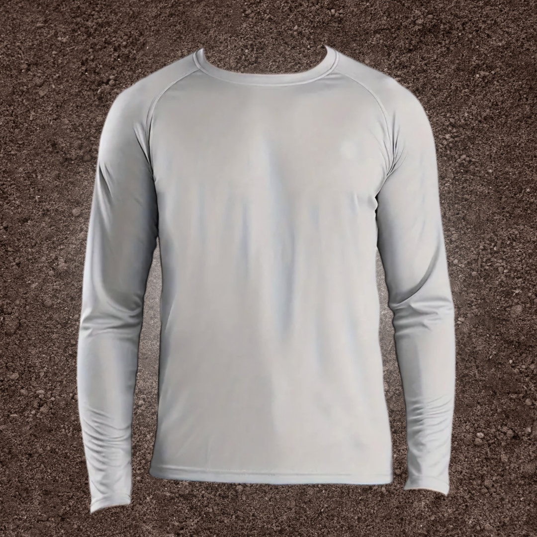 Men Quick Dry Sport Workout Long Sleeve T-Shirt Activewear Swimwear Plus Sz 3XL gallery