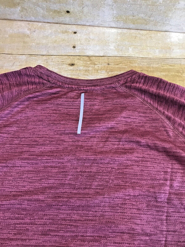 XERSION EVERAIR TRAINING TEE PERFORMANCE SS T SHIRT MARLED PURPLE MENS LT $30 gallery