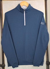 PETER MILLAR Mens Size Small 1/4 Zip Perth Performance Pullover Windshirt Polo