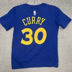 Nike Steph Curry T Shirt Men’s Size S Blue #30 Golden State Warriors Jersey Tee
