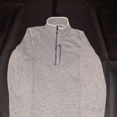 The North Face 1/4 Zip-up Pullover Jacket Size Medium Gray