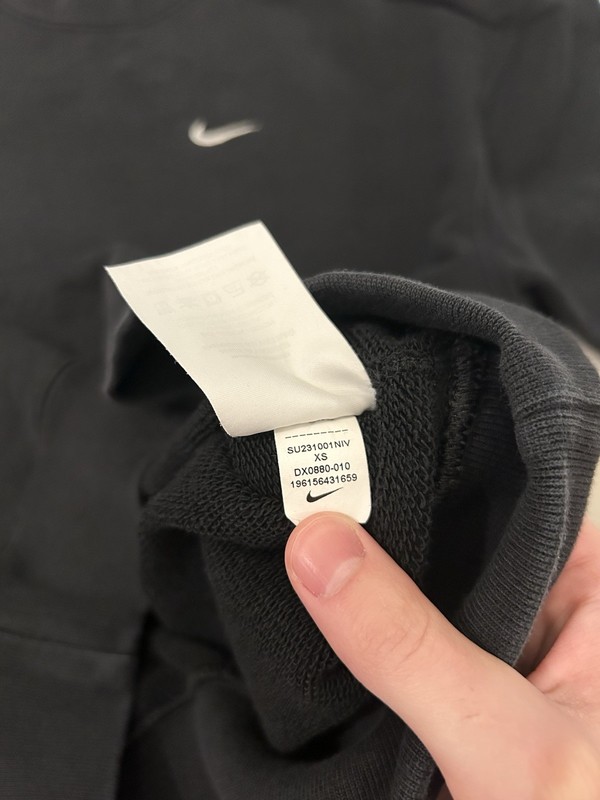Nike Swoosh Men's Short Sleeve French Terry Top Size XS gallery