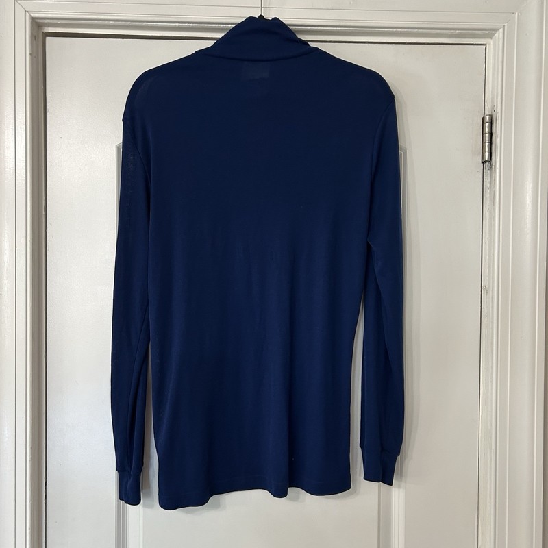Patagonia Capilene 1/4 Zip Base Layer Mens L Blue Long Sleeve Vintage USA gallery