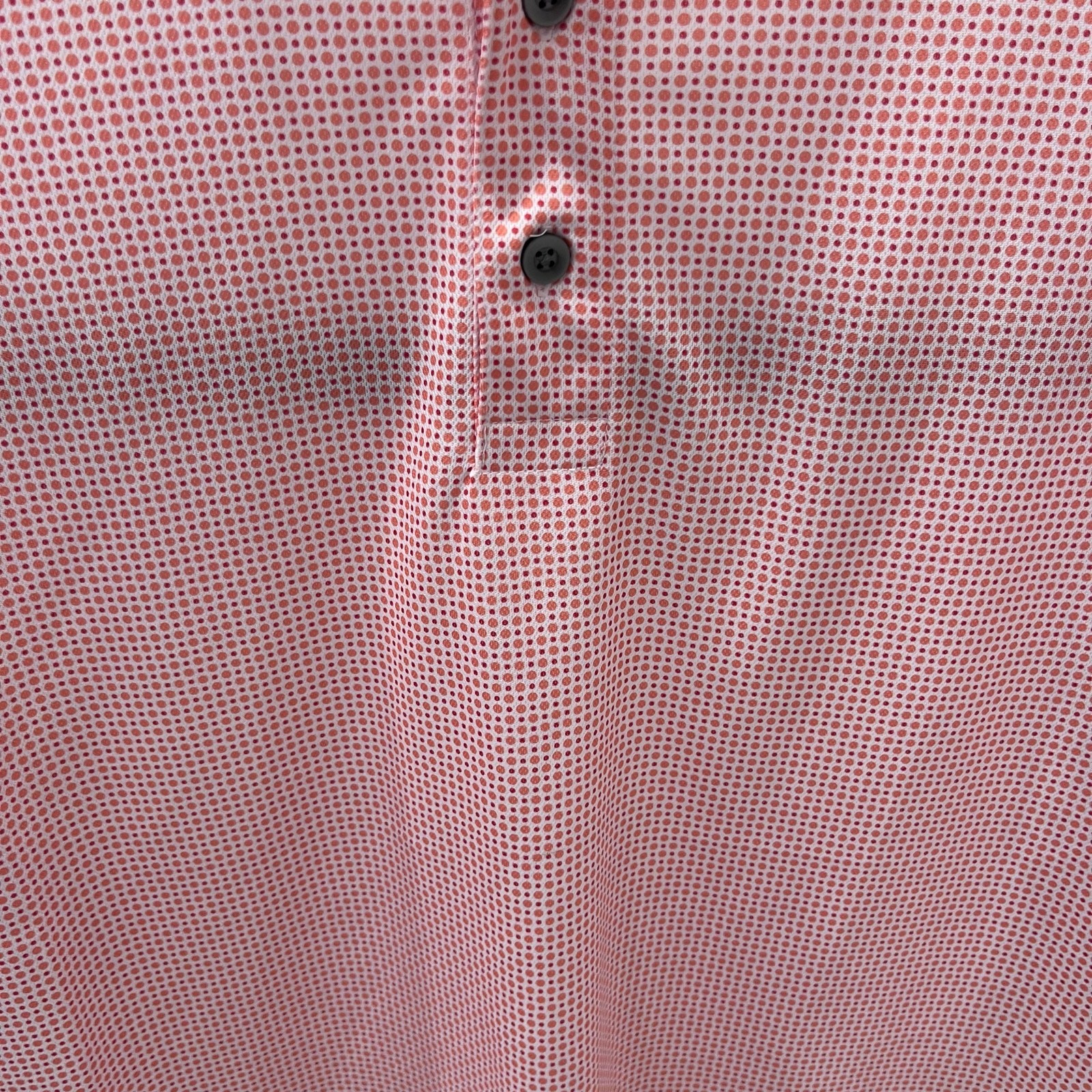 Tricots St Raphael Golf Polo Shirt Men's MD Pink White Check Pattern gallery