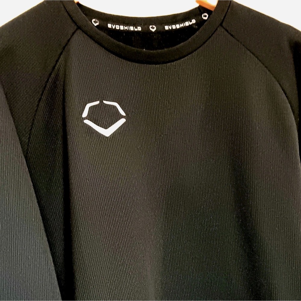EvoShield Black Long Sleeve Shirt Men's M Stretch Cooling Wicking Performance
