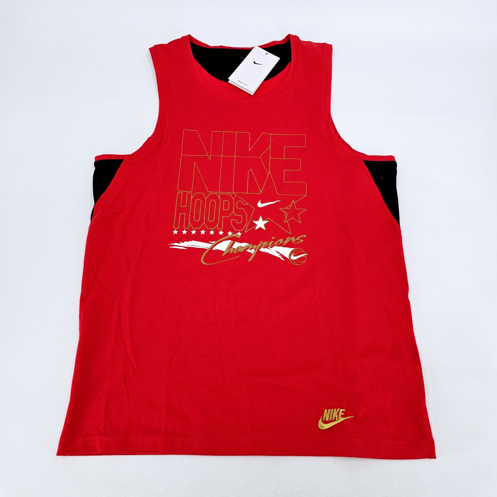 Nike Training Hoops Champions Tank Top Shirt Basketball Mens MEDIUM M Red NEW gallery