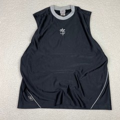 Vintage Reebok ATR Above The Rim Silky Black Jersey S Y2k Sports Hip hop