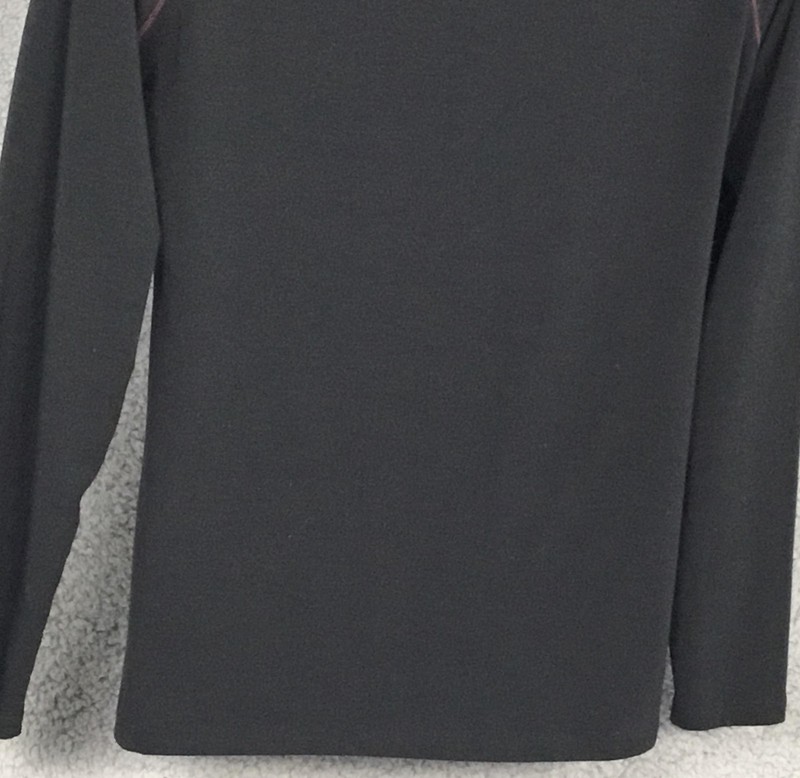 Paradox Merino Blend Shirt Mens Large Black 1/4 Zip Mock Neck Base Layer Sport gallery