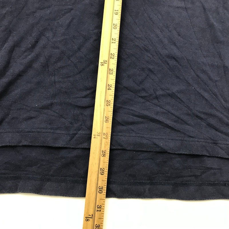 VINTAGE Super Bowl Polo Shirt Size Large Blue Ringer Short Sleeve NFL Football gallery