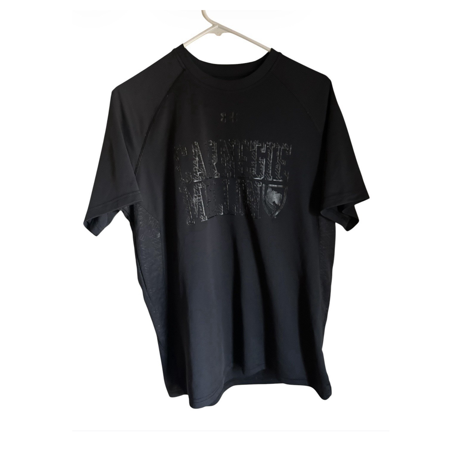 Under Armour Batman Logo Loose Fit Polyester Tee Black XL Crew Neck Short gallery