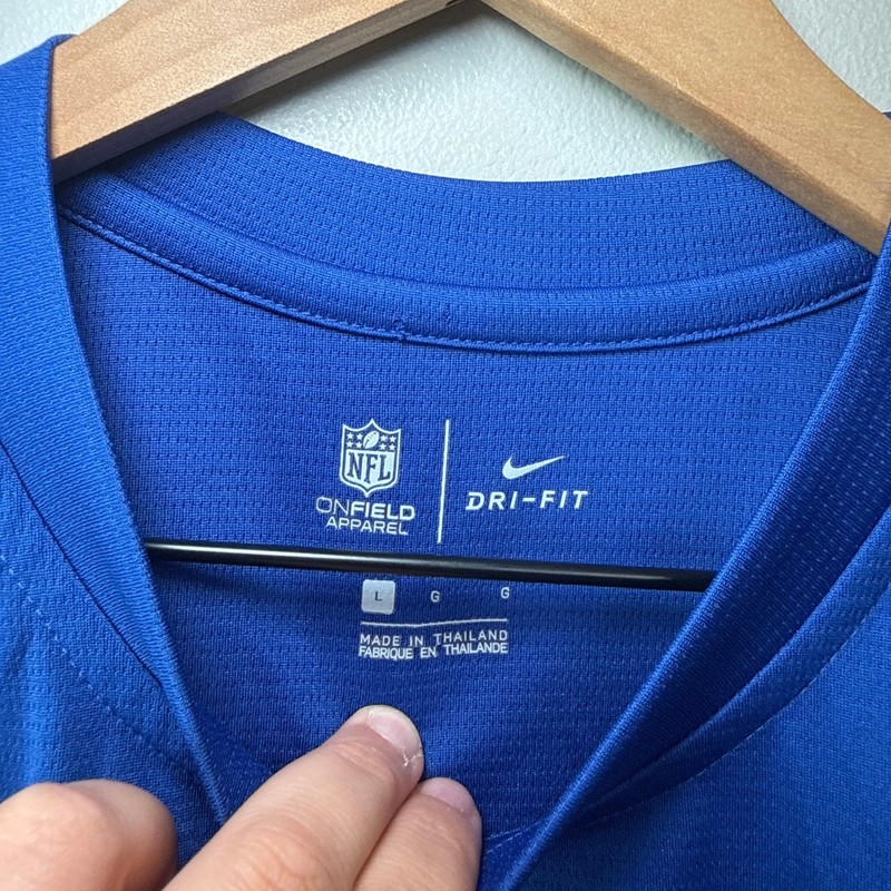 Nike NFL New York Giants Dri-FIT Men's Onfield Performance T-Shirt Size Large gallery