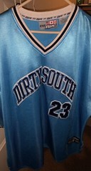 212 NYC Sports Dirty South 23 Classic Athletic Cotton Candy Blue Jersey Size 4x