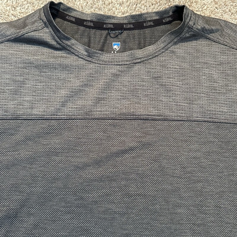 Kuhl Engineered Crew Shirt XL Charcoal Gray Performance Hiking Athletic Outdoor gallery
