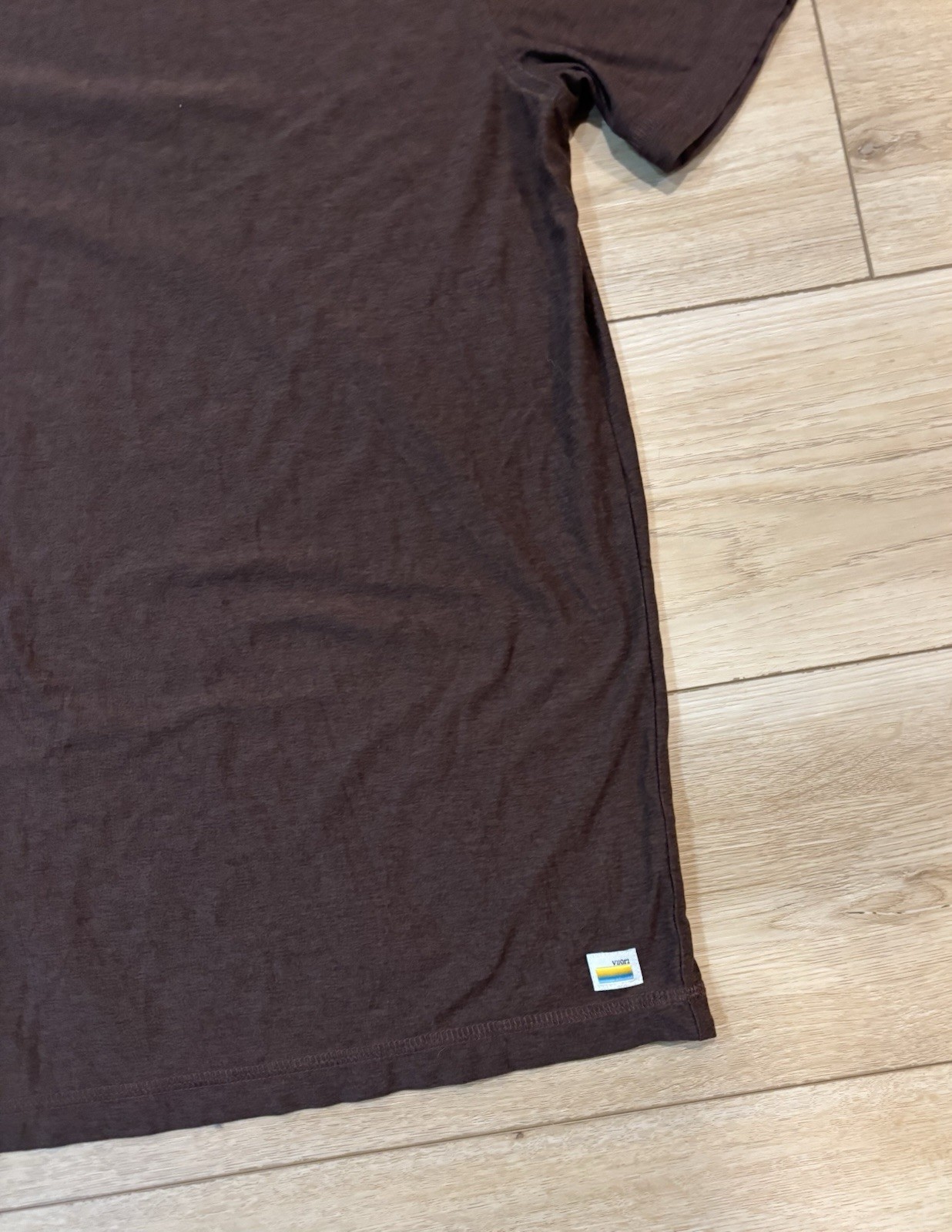 Vuori Strato Tech Tee Mens XL Clove Heather Brown V126 Short Sleeve Shirt gallery