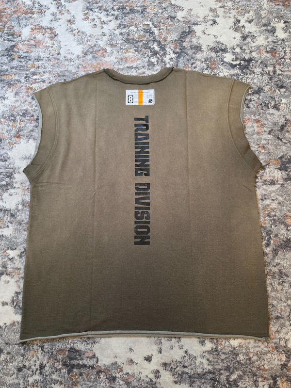 ASRV Tech Essential™ Cap Shoulder Cutoff Olive Sun Fade Size XL (NWT) gallery