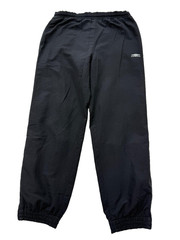 Umbro Track Pants Mens Black L Regular Fit Tapered Athletic