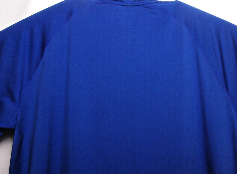 Reebok Quick Dri Athletic Workout Shirt Men's Blue 2XL Polyester & Spandex gallery