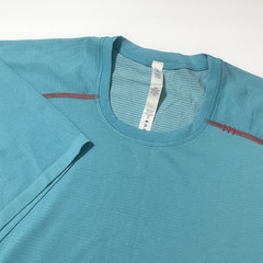 Lululemon Blue XXL Lt Blue Mens Jersey Athletic Top Shirt