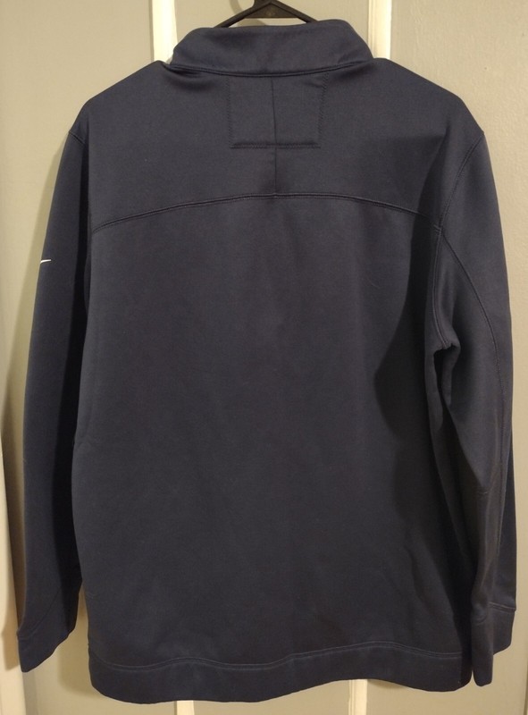 Nike Gulf Quarter Zip Pullover With Show Time Embroidered On Front Nike Logo On gallery