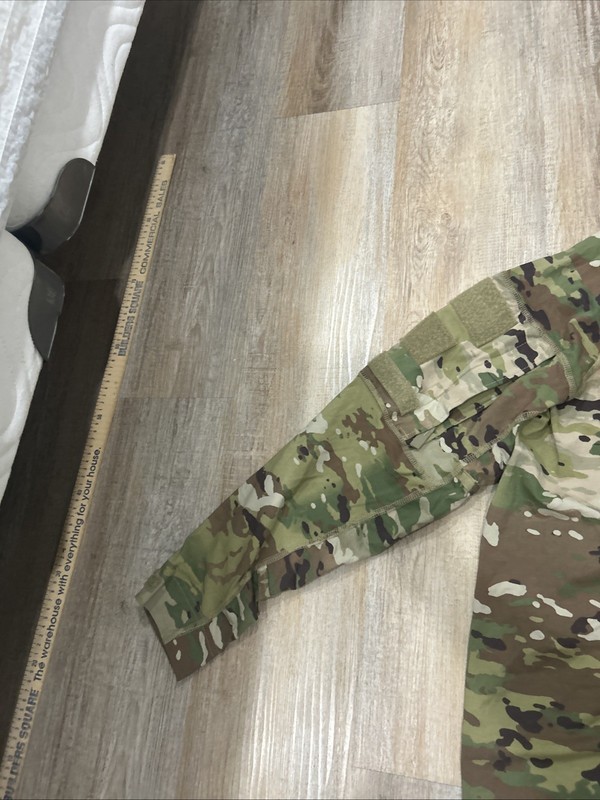 US Army Combat Shirt Size Medium OCP Multicam ACS Advanced Flame Resistant FR gallery
