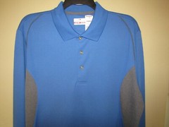 GRAND SLAM AIRFLOW Big & Tall MENS XXT Polo GOLF Shirt AIRFLOW Blue/Gray