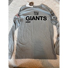 New York Giants Long Sleeve T-Shirt Salute To Service Size Small #669
