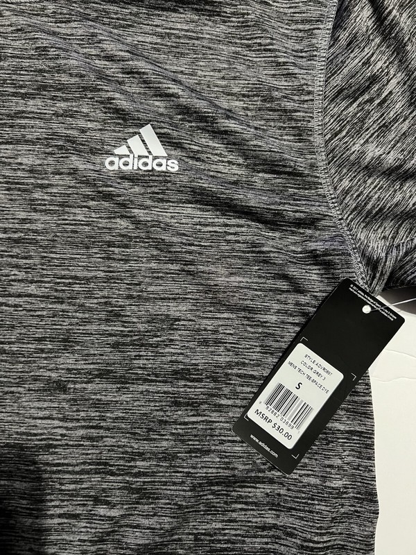 Adidas Golf Men's Tech Tee - Space Dye ,ADVR0897 Small NEW With Tags gallery