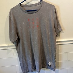 Under Armour Gray & Red Run Tshirt