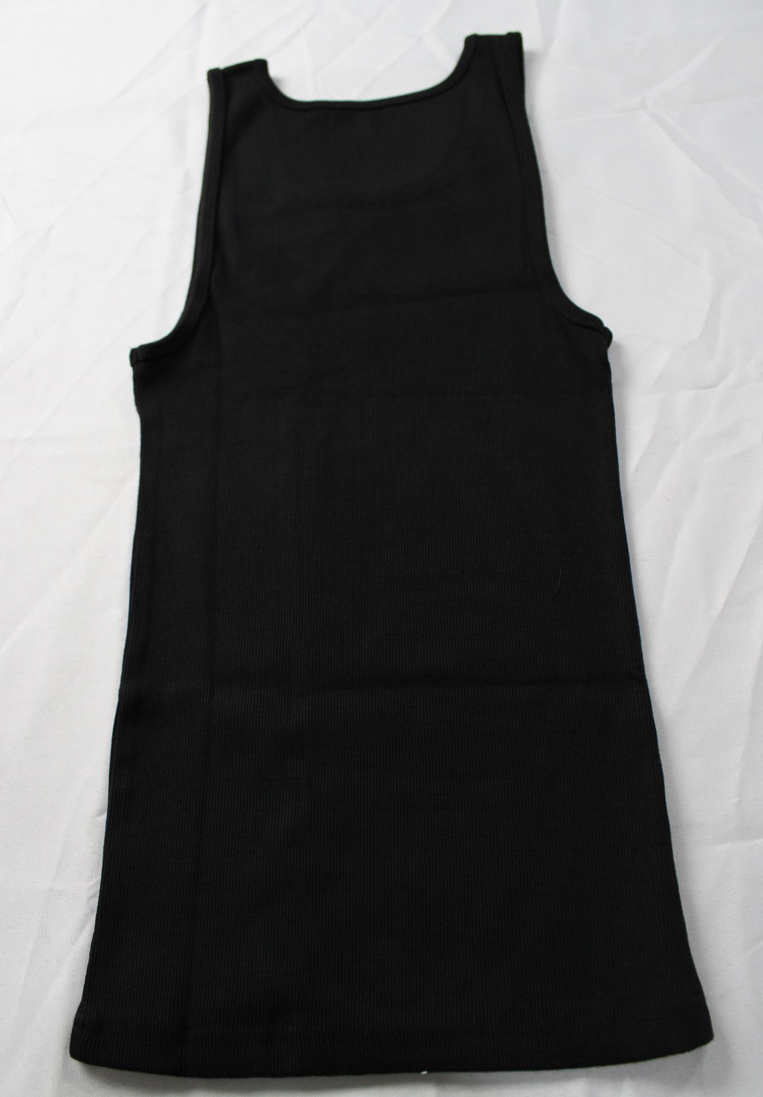 Ekkovision Men's OG Solid Stretch Ribbed Beater Tank Top EJ3 Black Large NWT gallery