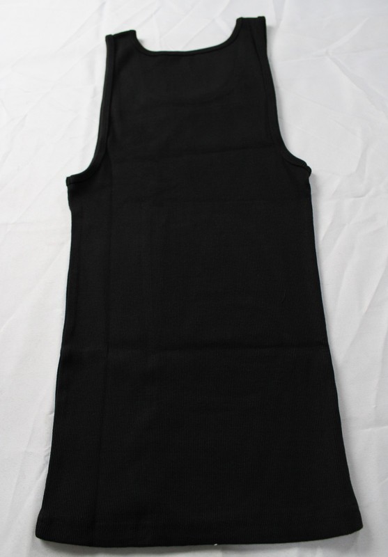 Ekkovision Men's OG Solid Stretch Ribbed Beater Tank Top EJ3 Black Large NWT gallery