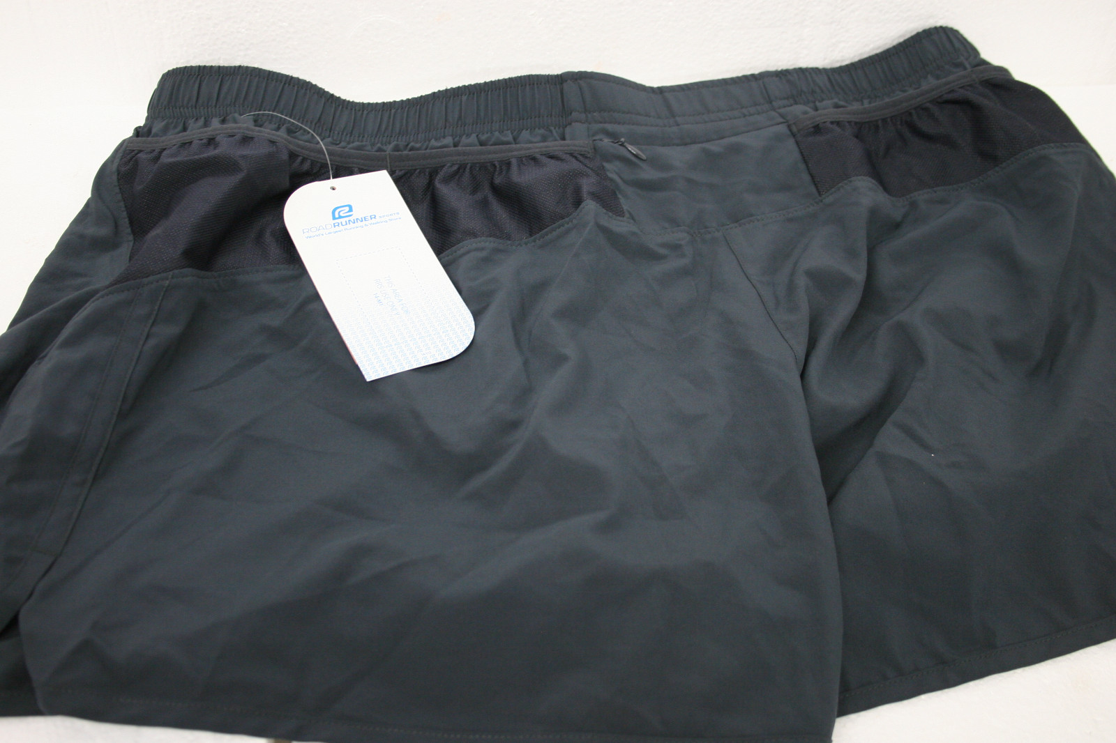Road Runner Sports Mens R-Gear Your Long Run 3" Shorts DARK GREY SIze 2XL gallery